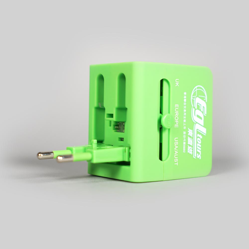 Dual USB Travel Adaptor